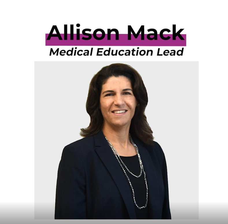 Allison Mack, Medical Education Lead